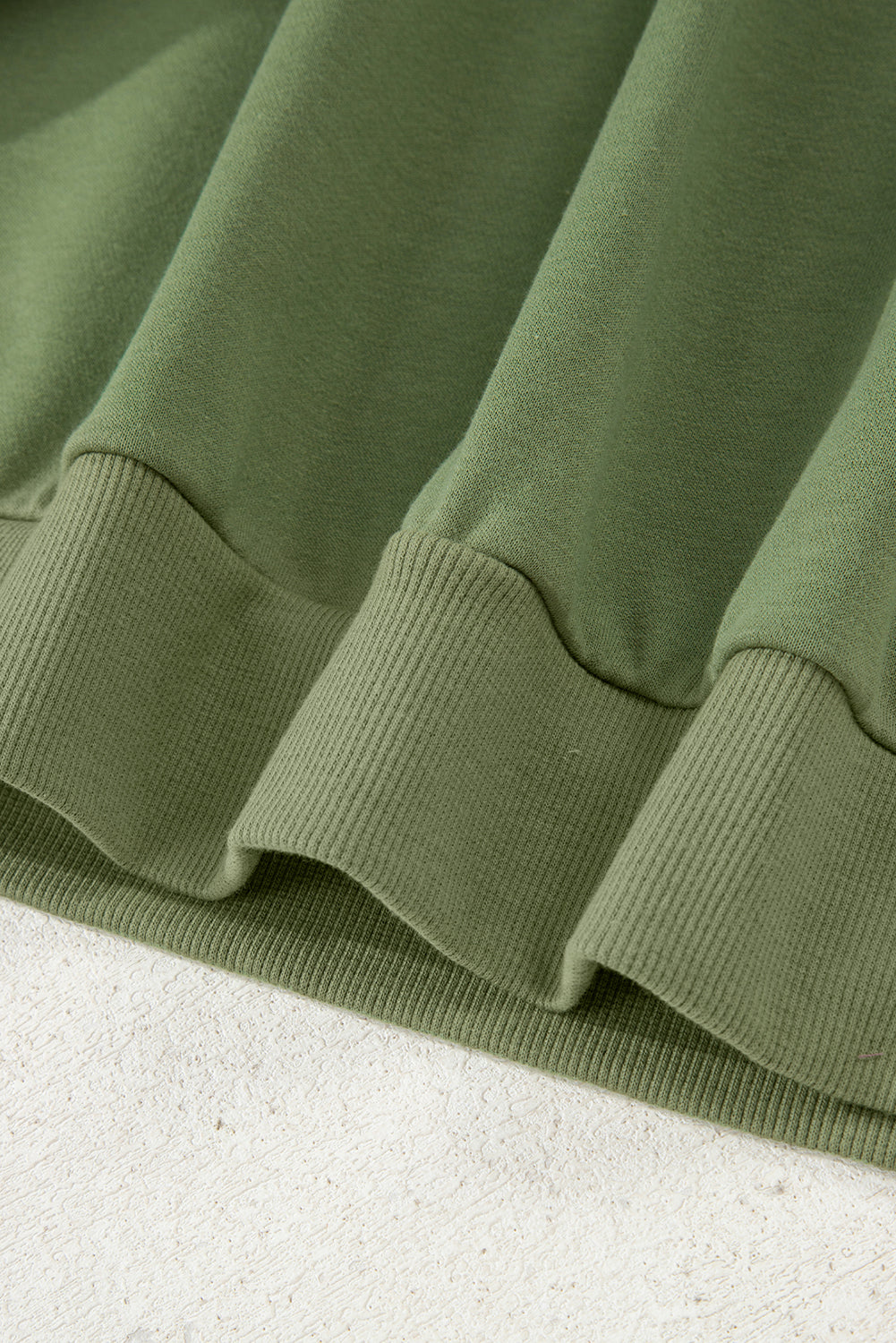 Threaded Pear Felitina Patchwork Zip Collar Pullover