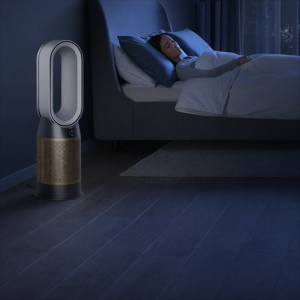 Dyson Air Purifier Hot+Cool Fan Formaldehyde HP09 Smart Tower in White/Gold