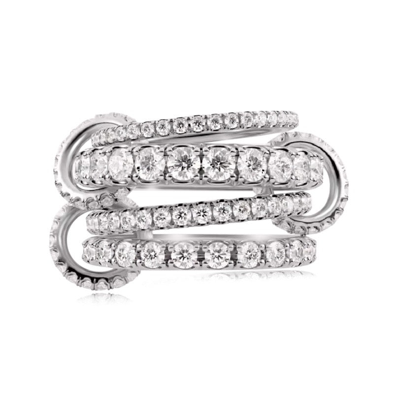 Abiha Infinity Pave Ring