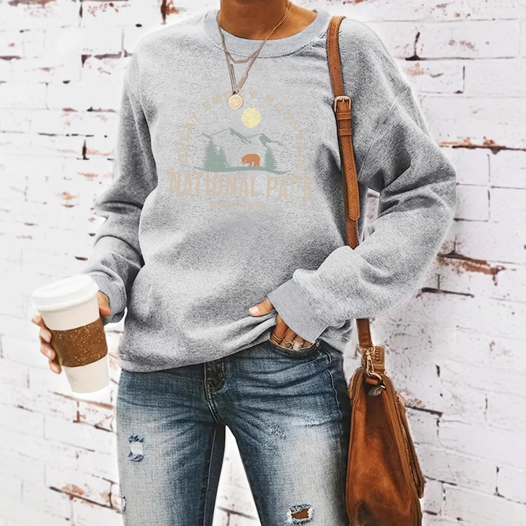 National Park printed hoodie