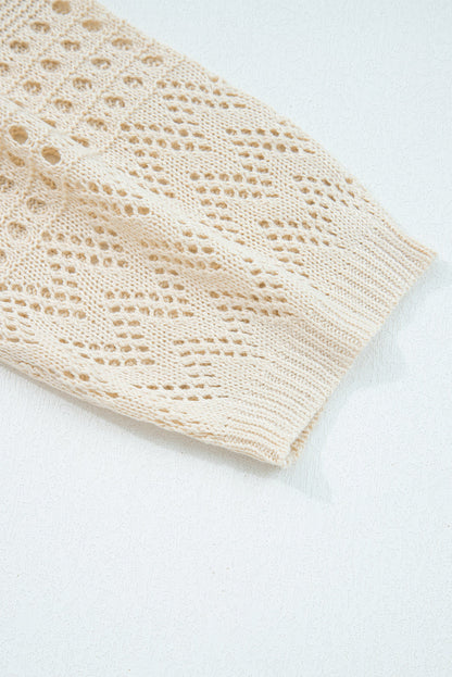 Threaded Pear Harley Open Front Cardigan Sweater