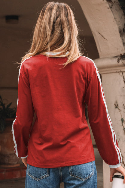 Threaded Pear Lina Sleeve T Shirt Long Sleeve Top