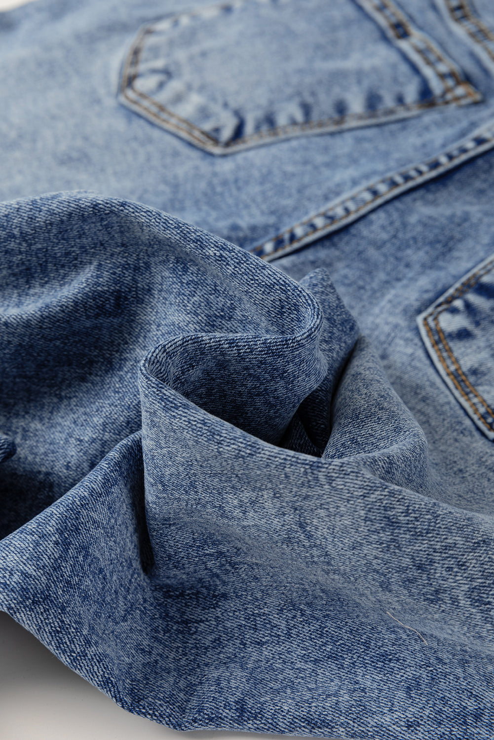 Threaded Pear Aria Straight High Waist Jeans