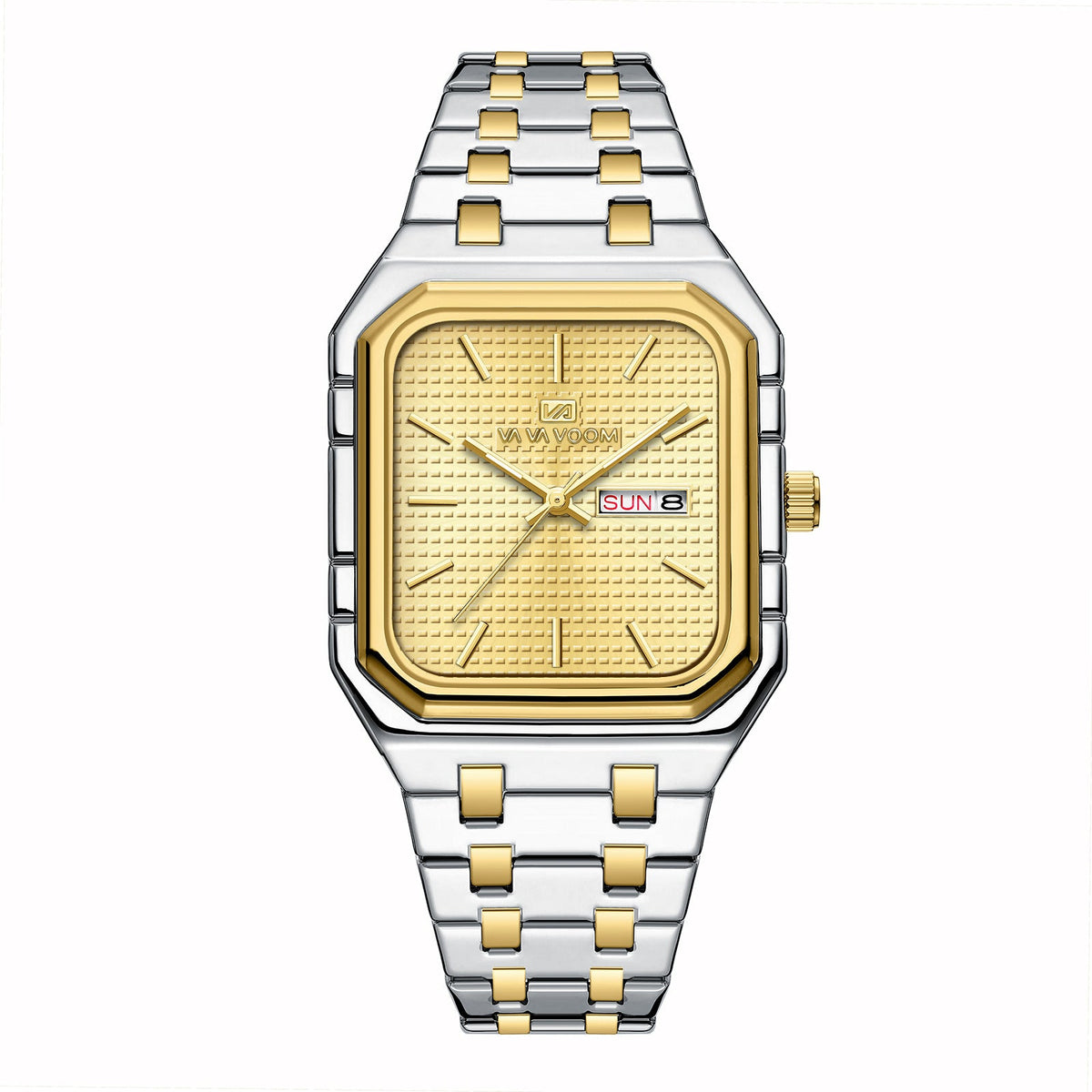 Men’s Luxury Luminous Square Watch | Trendy Square Dial Quartz Wristwatch | Modern Minimalist Glow-in-the-Dark Watch | High-Sense Fashion Waterproof Square Watch for Men