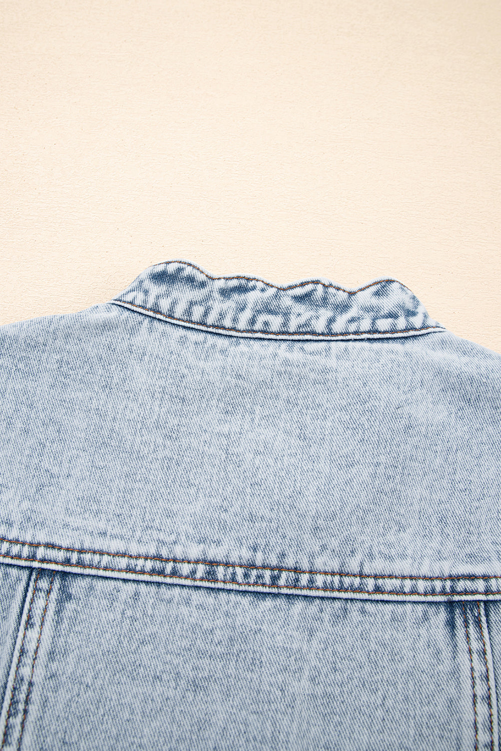 Threaded Pear Ava Trim Patch Front Vest