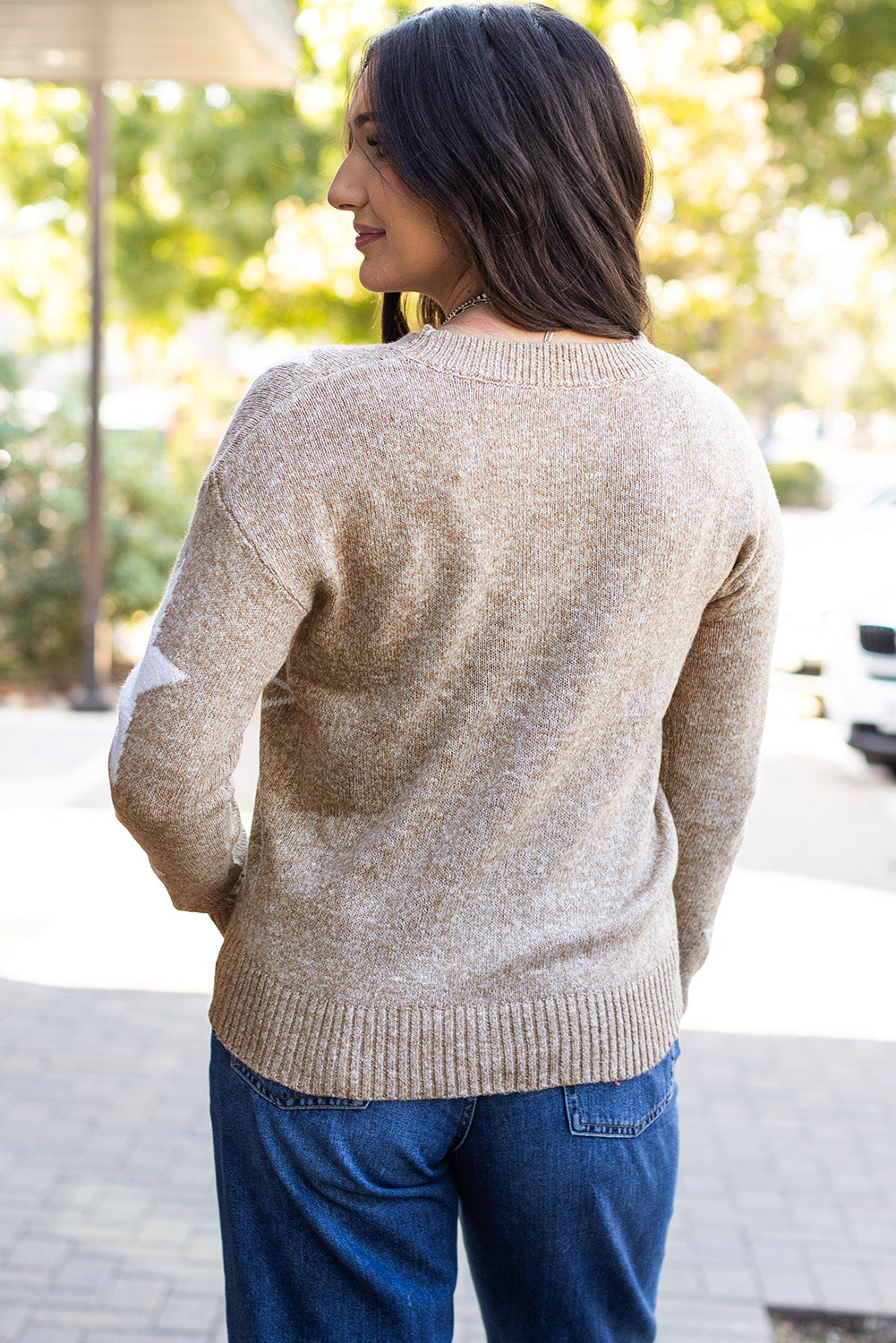 Threaded Pear Alani Star Pattern Sweater