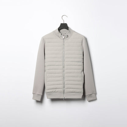 Men’s Lightweight Stand Collar Knit Jacket