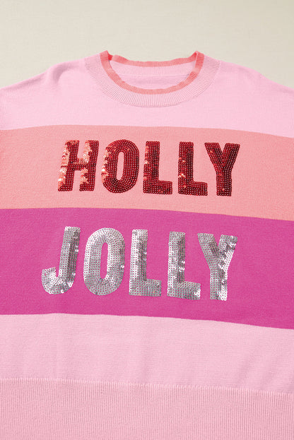 Threaded Pear Elizabeth Jolly Color Block Sweater