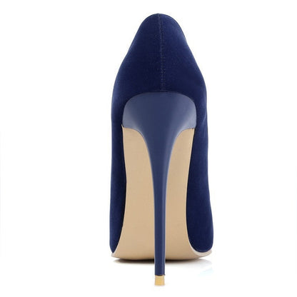 Women’s  High-Heeled Patent Leather Pumps | High-Sense Pointed Toe Stiletto Heels | Trendy Minimalist Sleek Glossy Party Shoes | Luxury-Label Statuesque Radiant Footwear | 2026 High-Fashion Emerald-Luxe Essential