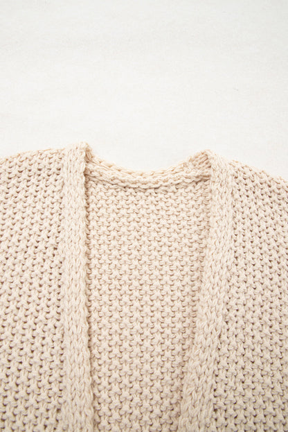 Threaded Pear Adalee Crochet Open Front PLUS Cardigan