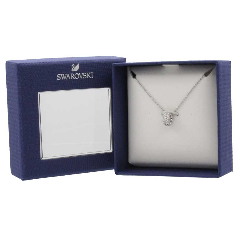 Swarovski Stone Collection Silver Pendant Necklace