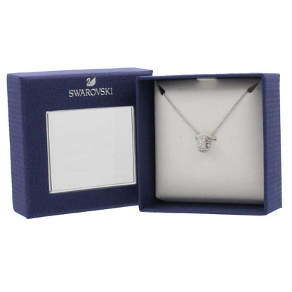 Swarovski Stone Collection Silver Pendant Necklace
