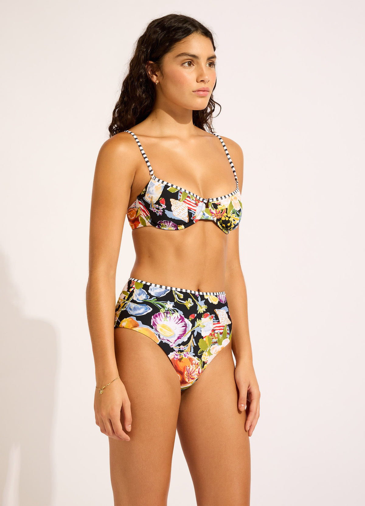 Riviera Coast High Waisted Bikini Bottom