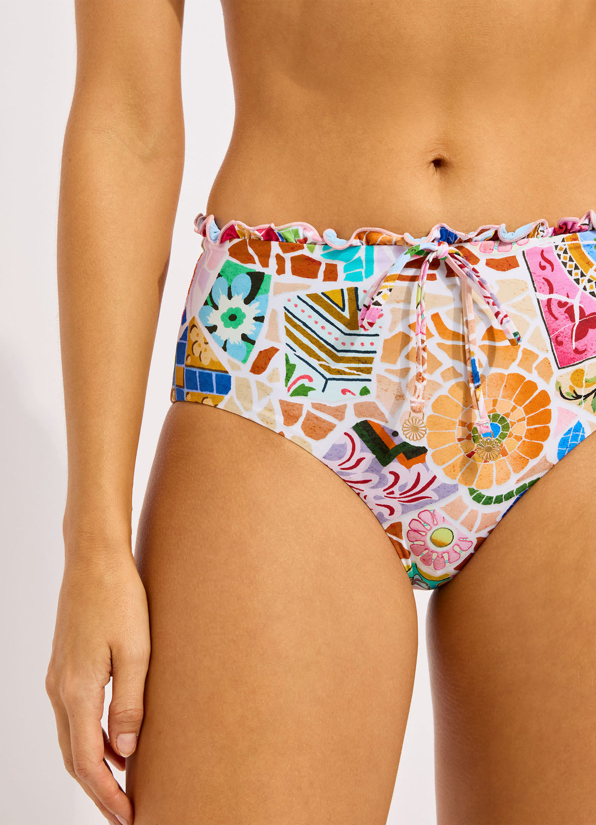 Beach Boheme High Waisted Bikini Bottom