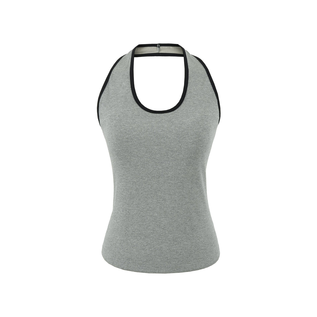 Sleeveless slim fit top