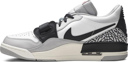 Air Jordan Men's Legacy 312 Low 'Tech Grey Fire Red Black' Sneakers