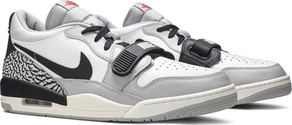 Air Jordan Men's Legacy 312 Low 'Tech Grey Fire Red Black' Sneakers