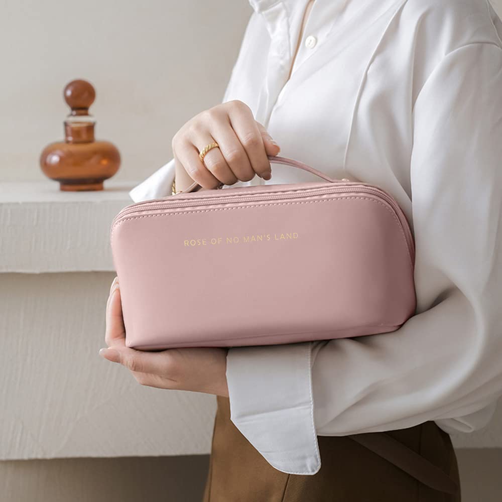 Professional Travel Cosmetic Bag | Women’s High-Capacity Makeup Organizer | Luxury Portable Toiletry Storage Bag | Trendy Water-Resistant Beauty Case | 2026 High-Fashion Multi-Function Makeup Pouch