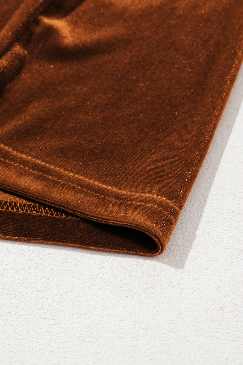 Threaded Pear Josephine Puff Sleeve Velvet Top