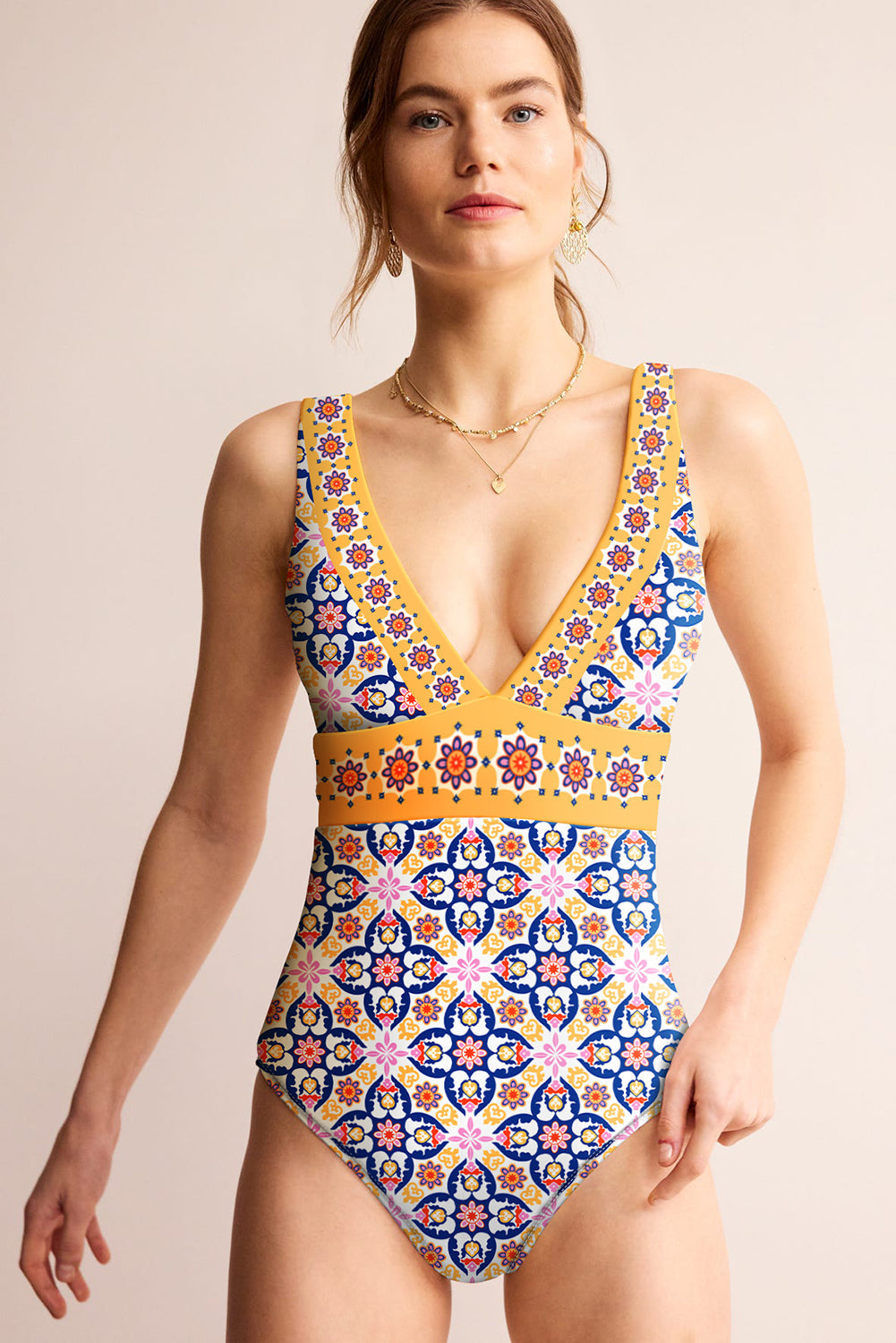 Briar Print One Piece Swimsuit by Threaded Pear