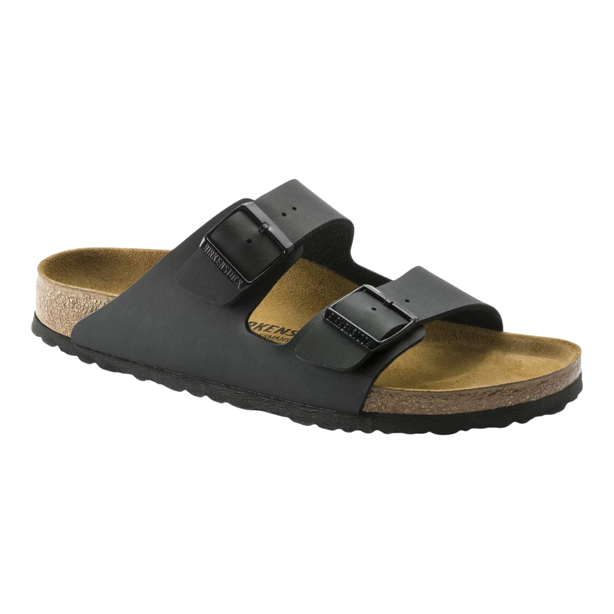 Birkenstock Arizona Unisex Sandals — Black Birko-Flor