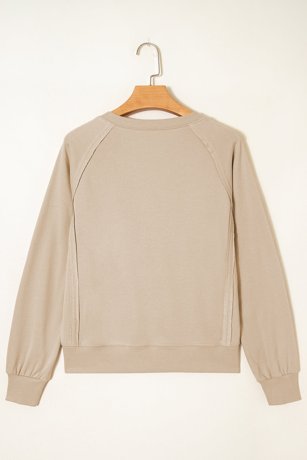 Threaded Pear Ashley Sleeve Side Slit Sweatshirt
