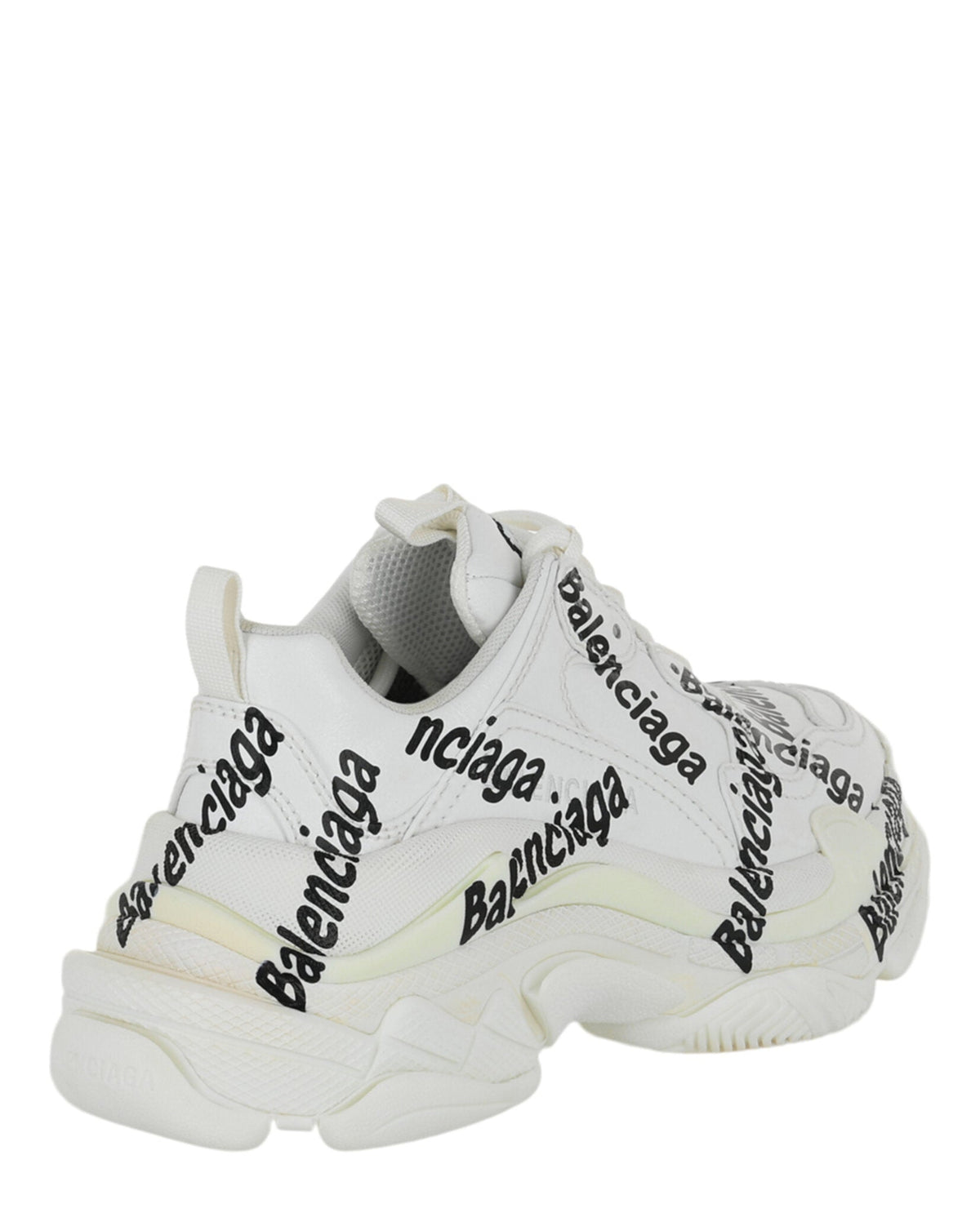 Balenciaga Triple S Logotype Low-Top Sneakers