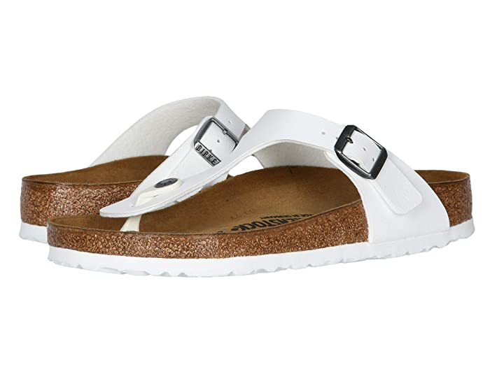 Birkenstock Unisex Gizeh Birko-Flor White