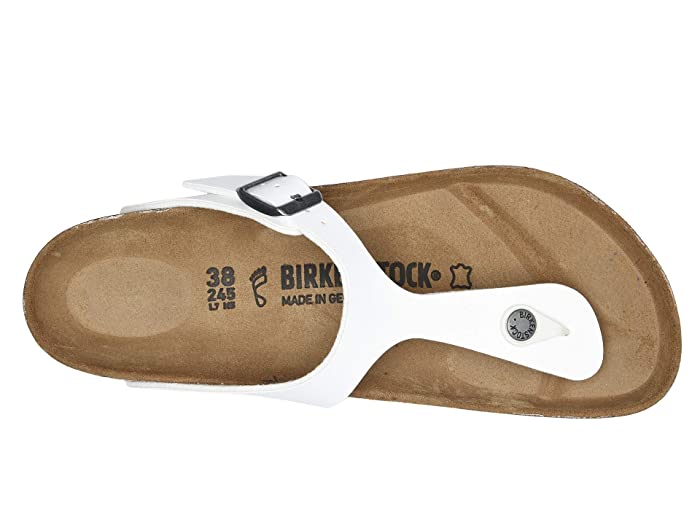 Birkenstock Unisex Gizeh Birko-Flor White