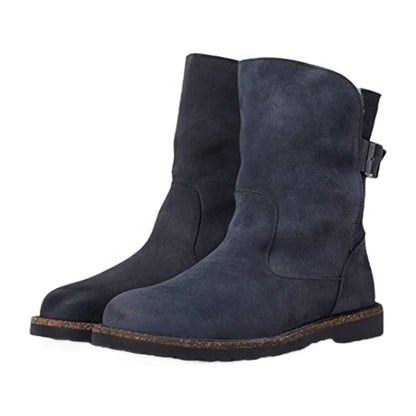 Birkenstock Unisex Uppsala Shearling Suede Leather Graphite
