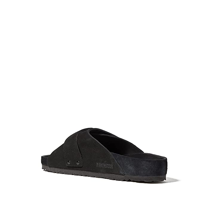 Birkenstock Unisex Kyoto Suede Leather Black