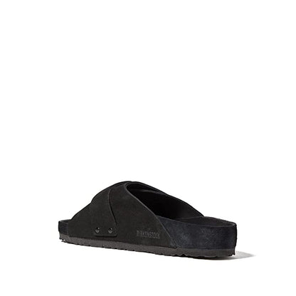 Birkenstock Unisex Kyoto Suede Leather Black