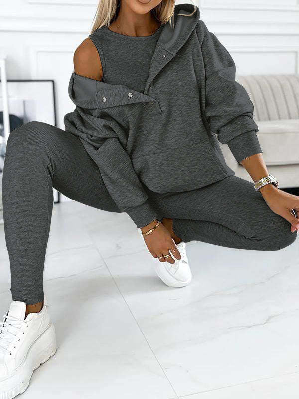 Women’s 3-Piece Hooded Sports Suit