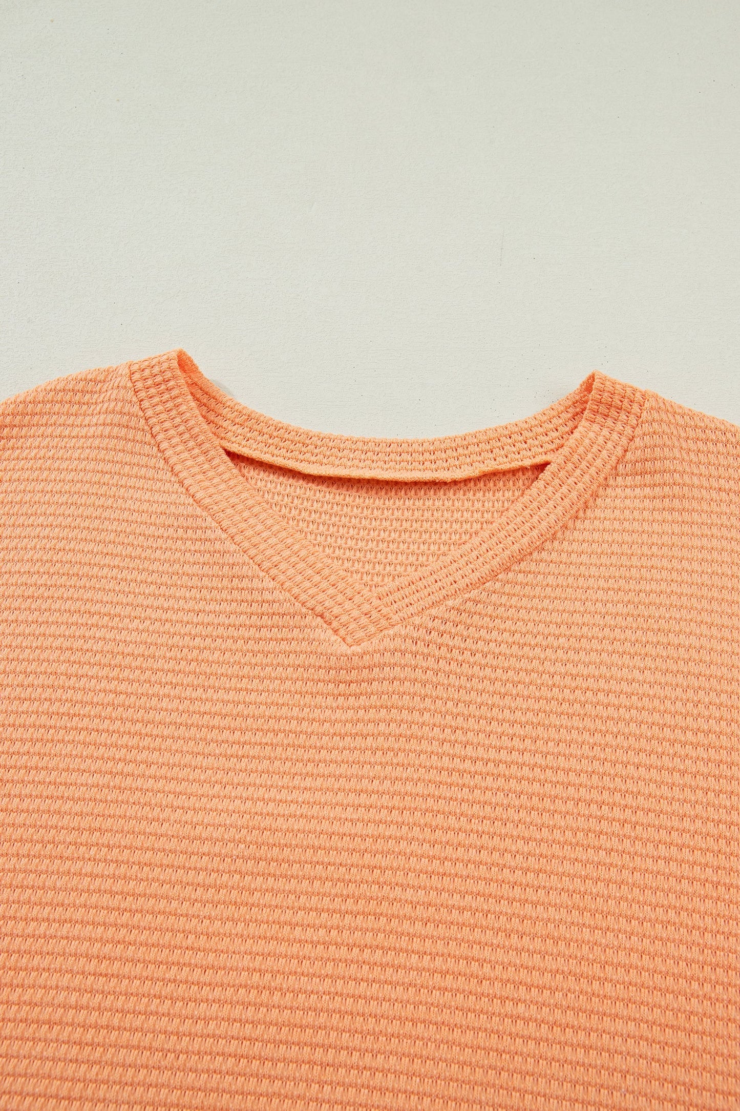 Threaded Pear Xyla Short Sleeve Knit Top