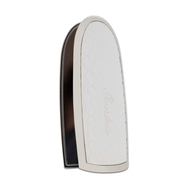 Guerlain Rouge G Double Mirror Lipstick Case Simply White