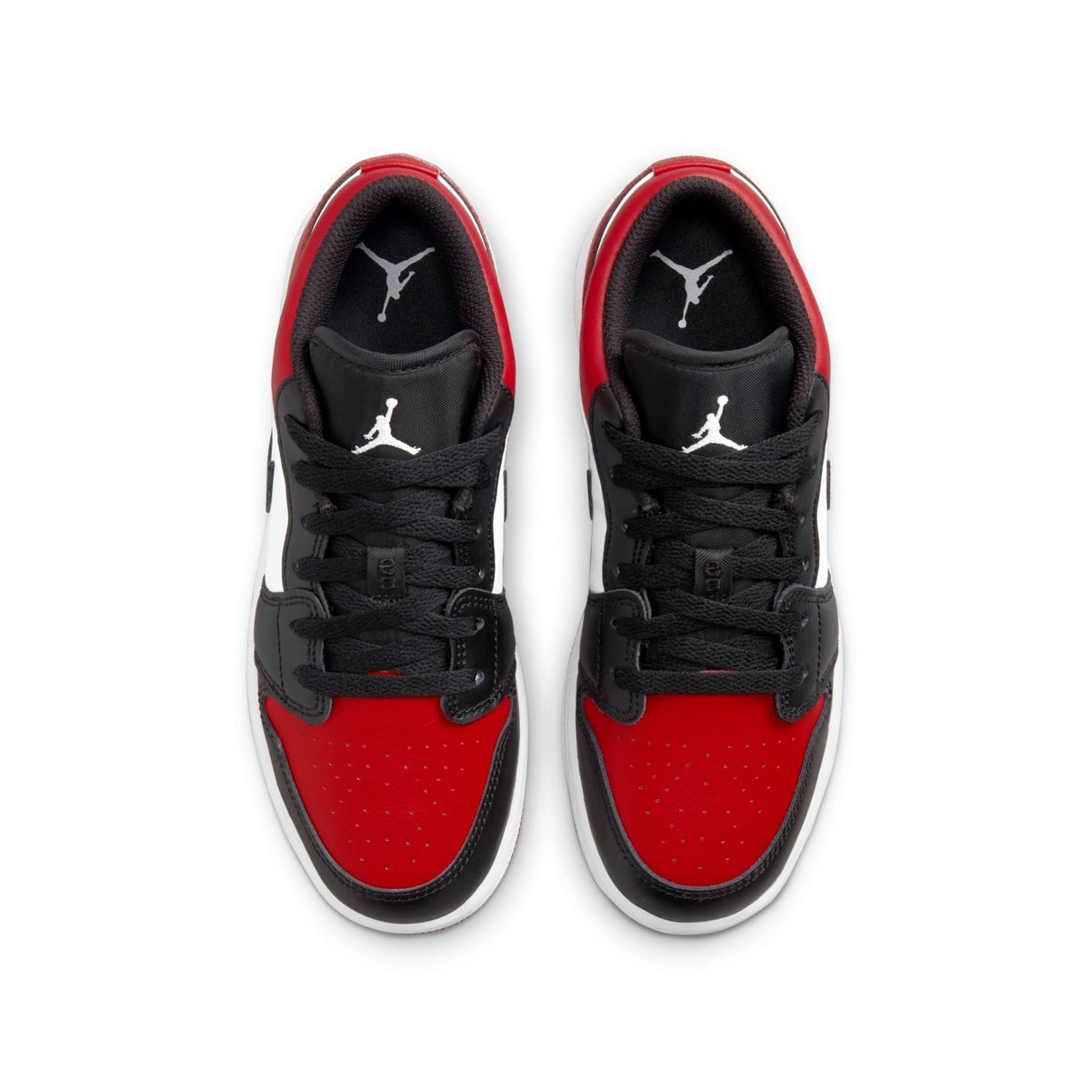 Air Jordan Grade School Retro 1 Low Gs 'Bred Toe' Athletic Shoes