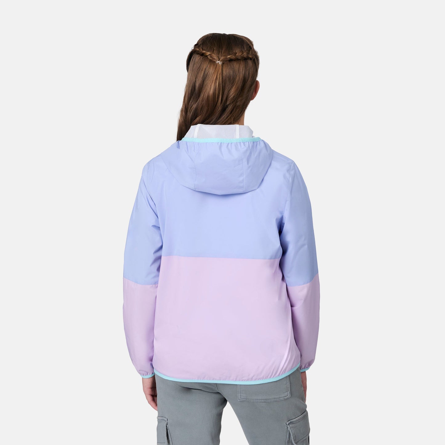 Girls' Easy Hiking Windshear Jacket