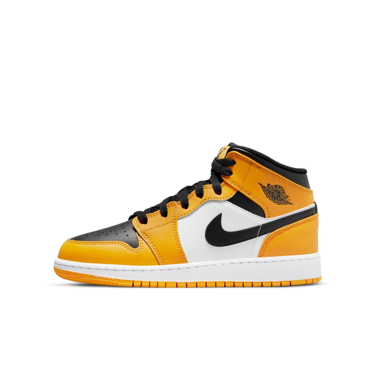 Air Jordan Youth Retro 1 Mid 'Taxi Gs' Sneakers