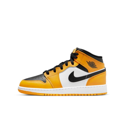 Air Jordan Youth Retro 1 Mid 'Taxi Gs' Sneakers