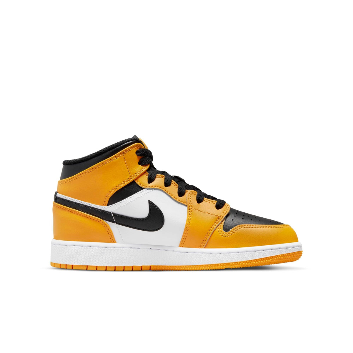 Air Jordan Youth Retro 1 Mid 'Taxi Gs' Sneakers