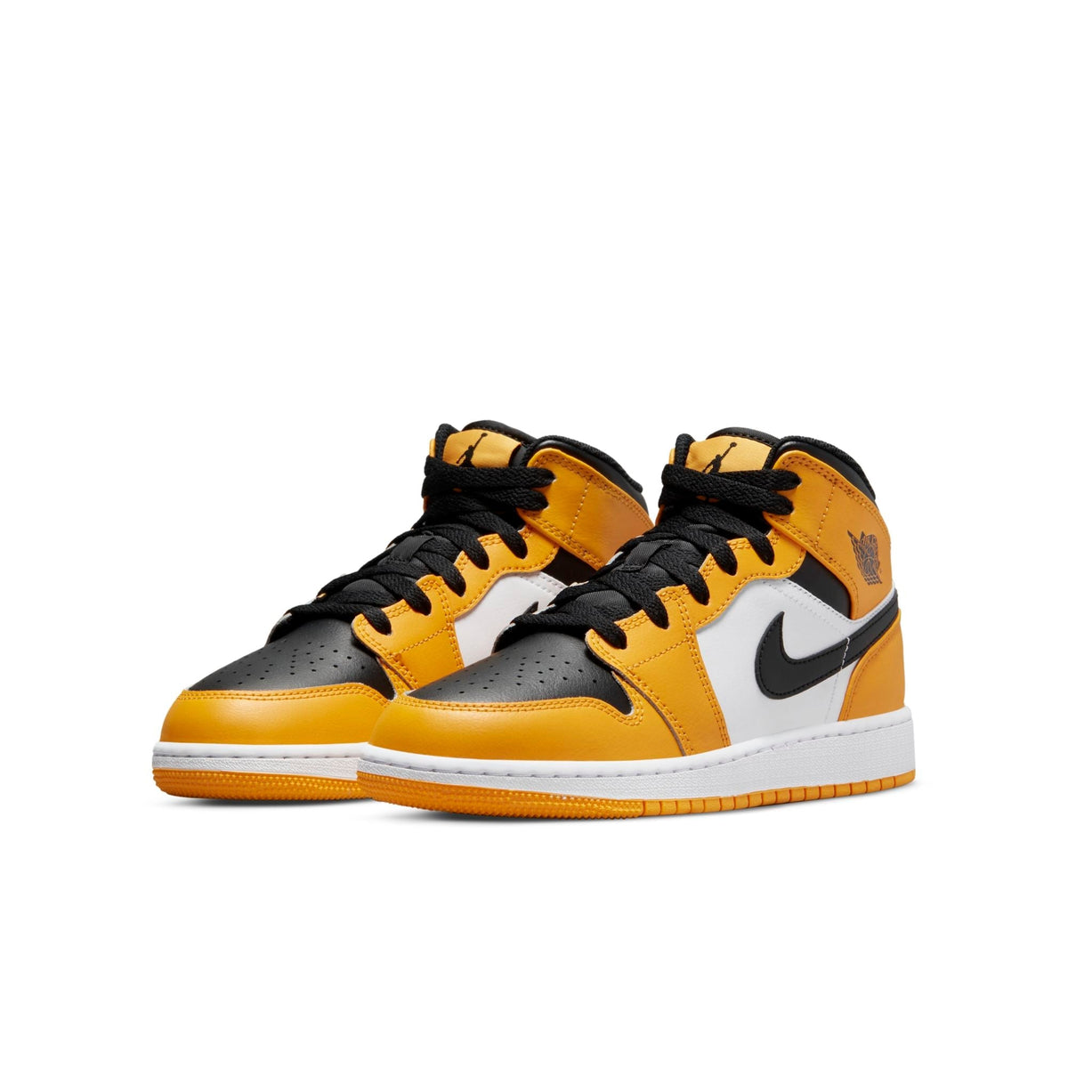 Air Jordan Youth Retro 1 Mid 'Taxi Gs' Sneakers