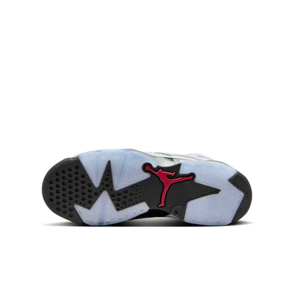 Air Jordan Grade School Flight Club 91 Gs 'White Metallic Silver' Sneakers