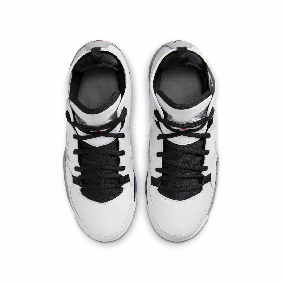 Air Jordan Grade School Flight Club 91 Gs 'White Metallic Silver' Sneakers