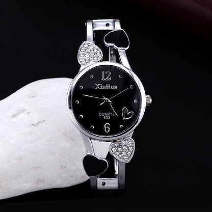 Women’s Luxury British Style Watch Set | Elegant Diamond-Encrusted Quartz Watch | Matching Bracelet & Jewelry Set for Women | Premium Crystal Inlay Wristwatch | 2026 Designer Jewelry Gift Set