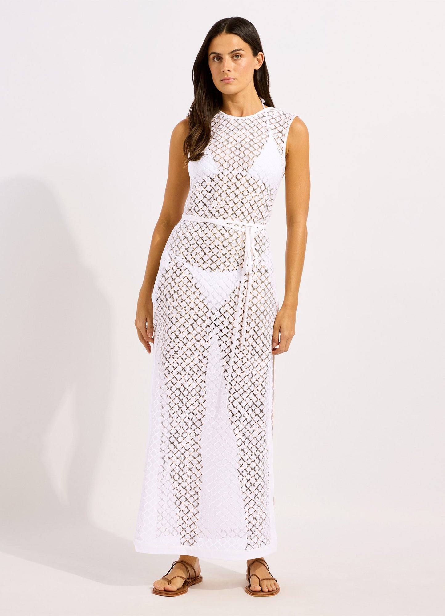 Beachedit Lace Kaftan