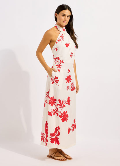 Mayflower Halter Maxi Dress