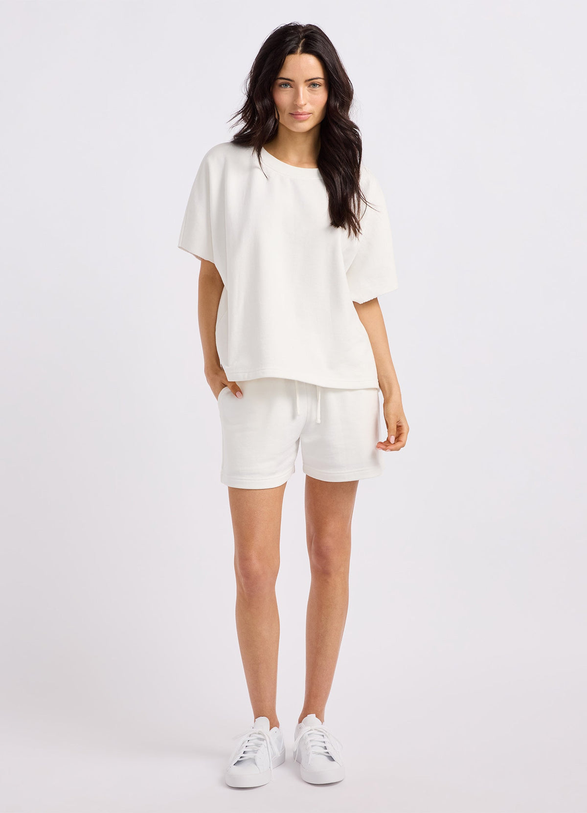 French Terry Oversized Tee