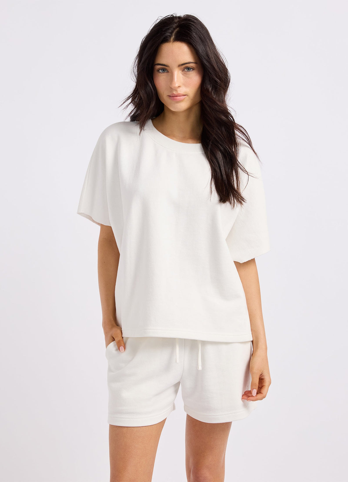 French Terry Oversized Tee