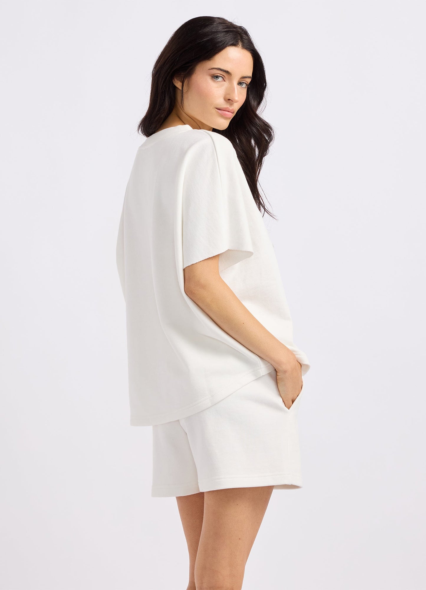 French Terry Oversized Tee