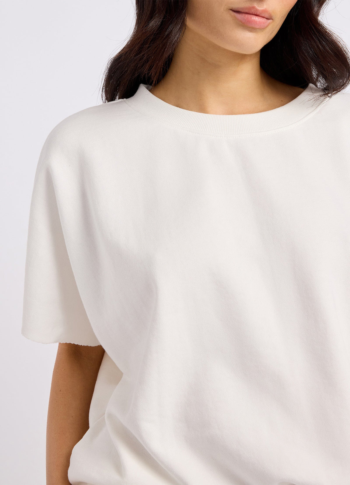 French Terry Oversized Tee